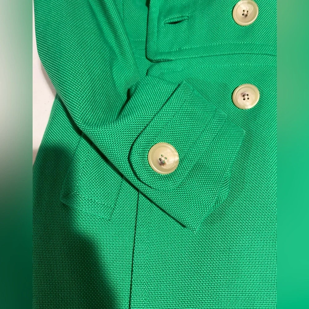 Banana Republic green jacket. Petite small. - Picture 7 of 14